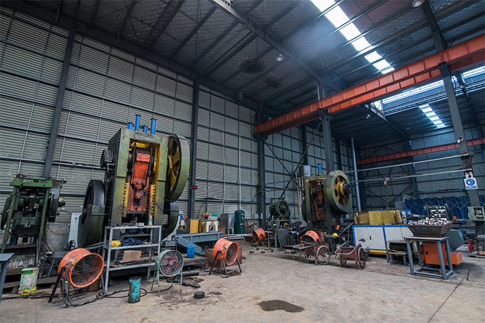 衡阳网架配件-锥头加工车间